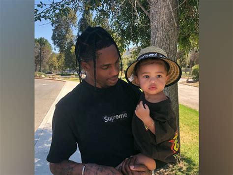 Travis Scott Raves About Daughter Stormis Matching Box Braids