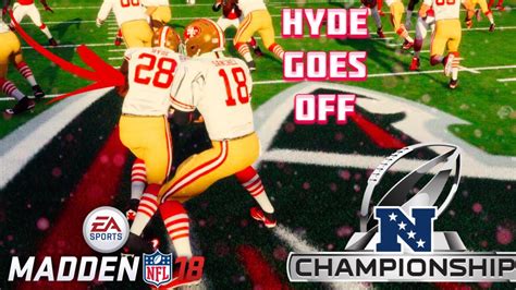 NFC Championship Can We Make The Super Bowl Madden 18 Career Mode