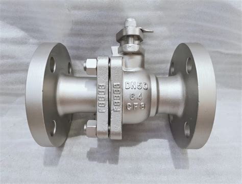 Stainless Steel WCB CF8 CF3 Cast Iron Flanged 2PC Ball Valve