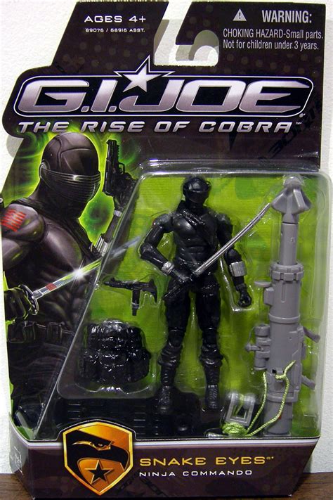 Snake Eyes Ninja Commando Rise Cobra action figure