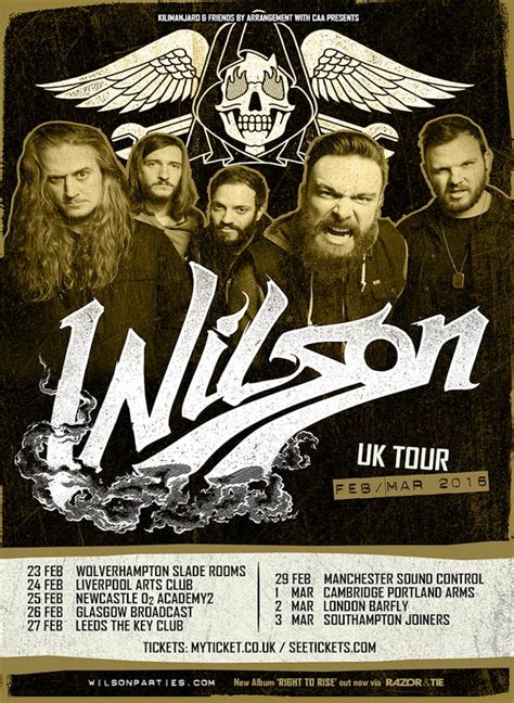 Wilson Announce First UK Headline Tour | Kerrang!