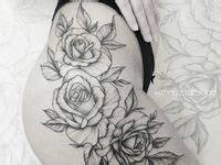 8 Ottime Idee Su Rosa Tatuaggio Coscia Rosa Tatuaggio Coscia