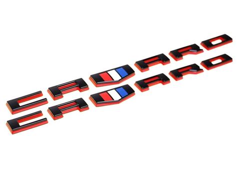 Chevrolet Redline Edition Camaro Emblem Gloss Black