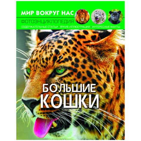 Мир вокруг нас энциклопедия Большие кошки купить в интернет магазине ...