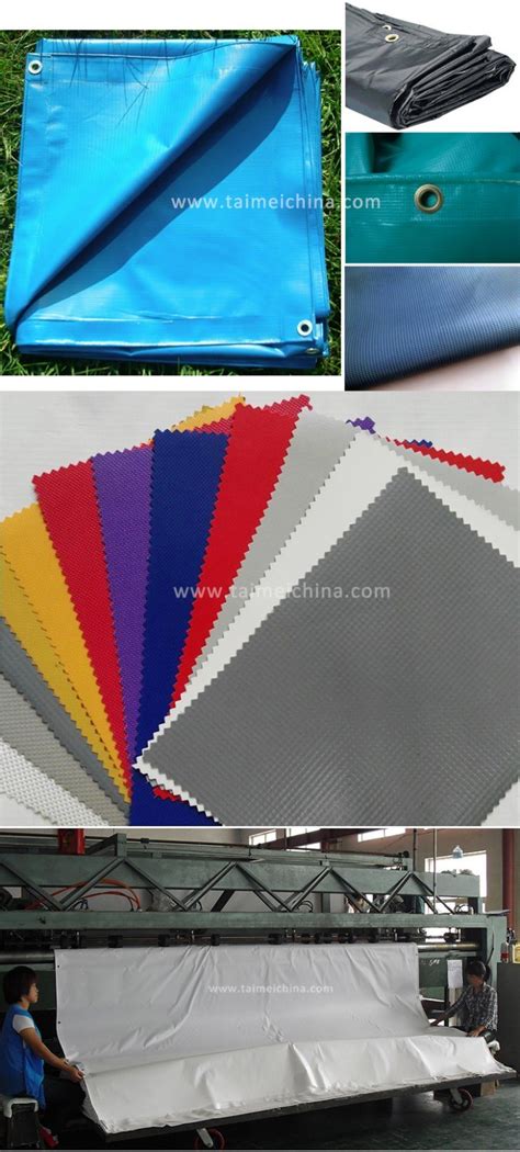 China PVC Laminated Fabric Roll Tarpaulin For Tents China Laminated