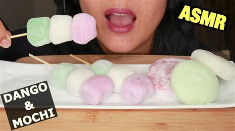 Asmr Sonshuku Dango Daifuku Mochi Soft Chewy Eating Sounds No