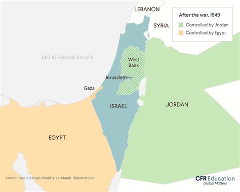 Yom Kippur War Map
