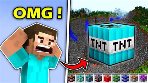 The God TNT Challenge Testing Minecraft S Most Dangerous Weapon YouTube