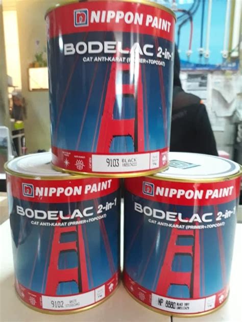 BISA COD Cat Besi Anti Karat Nippon Paint Bodelac 2 In 1 1Kg 1 Kg