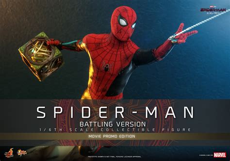 Spider Man Battling Version Movie Promo Edition Sixth Scale Figure By Hot Toys Legacy Comics