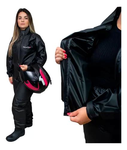 Capa Chuva Moto Impermeavel Pioneira Motoboy Feminina Gola Frete grátis