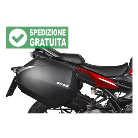 Shad Y0MT95IF 3P System Telaietti Porta Valigie Laterali Moto MT 09