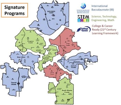 Atlanta Public Schools Map - Draw A Topographic Map