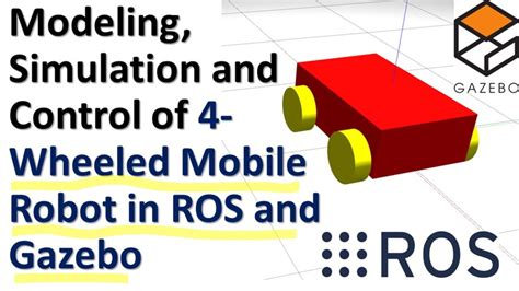 Urdf Xacro Launch And Manual Files For Modeling Wheeled Robot In