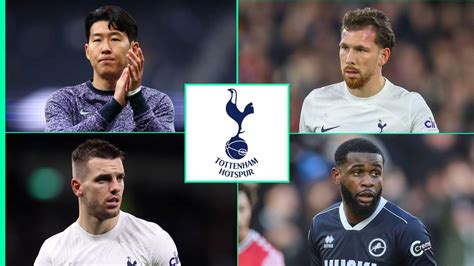 The 10 Tottenham players out of contract in 2025: Stick or twist as big ...