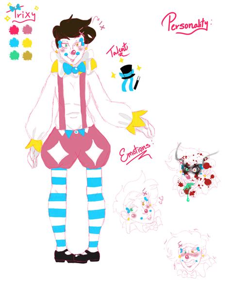 Trixy The Magician Clown By Miosketch On Deviantart