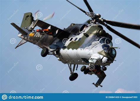 Hind Mil Mi Czech Air Force Editorial Photo Cartoondealer