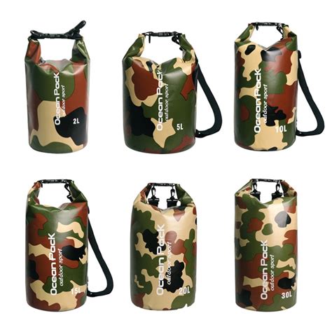 Outdoor Sport Waterdichte Dry Bag Camouflage Slip Grandado