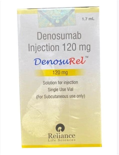 Denosumab 120mg Denosurel 120mg Injection Reliance Life Sciences