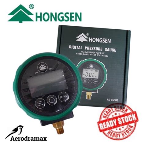 HONGSEN Digital Pressure Gauge HS D5300 Shopee Malaysia