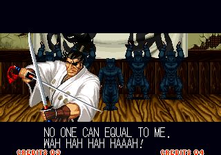 Ending For Samurai Shodown Jubei Neo Geo