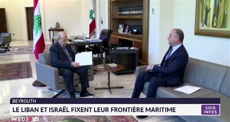 Vid O Le Liban Et Isra L Fixent Leur Fronti Re Maritime