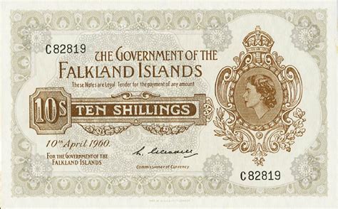 the Falkland Islands - Leftover Currency