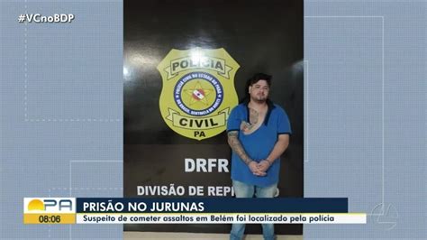 Homem é Preso Por Latrocínio E Série De Roubos Em Belém Pará G1