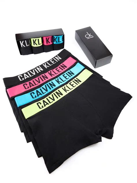 Трусы боксеры Calvin Klein Нижнее белье, 4 шт купить на OZON по низкой ...