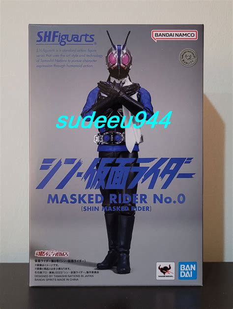 S H Figuarts SHF Masked Rider No 0 Shin Kamen Rider Shin Masked