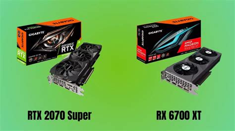 RTX 2070 Super Vs RX 6700 XT Updated Comparison 2023