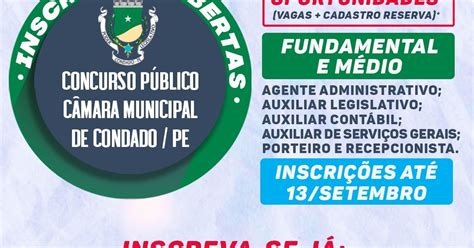 Oportunidade Idib Abre Inscri Es Para Concurso Da C Mara Municipal De