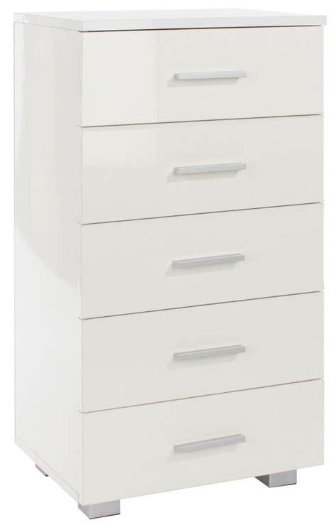 Buy Lido 5 Drawer Narrow Chest The Furn Shop