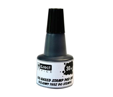 Tusz Do Stempli D Rect 30ml Czarny Unipack Pl