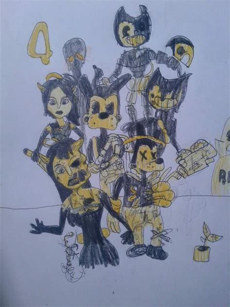 Descubrir Imagen Bendy And The Ink Machine Dibujos Viaterra Mx