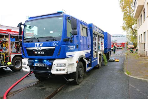 Thw Frankfurt Man Tgm Gkw Am Bei Der Frankopia Im