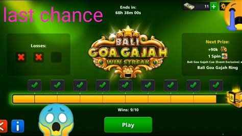 Last Chance BALI GOA GAJAH WIN STREAK Part1 Asgaming YouTube