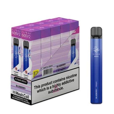 Elf Bar 600 V2 Kit 10 X Disposable Vape Multipack 38 99 Vape UK