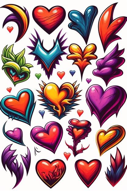 Premium Ai Image A Bunch Of Hearts With The Words Love On The Front