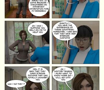 A Lara Croft Xxx Adventure Muses Sex And Porn Comics