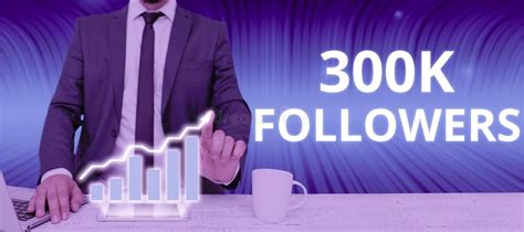 Conceptual Caption K Followers Business Concept Number Of