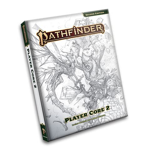 Pathfinder 2e Rpg Player Core 2 Sketch Edition Rpgs Miniature Market