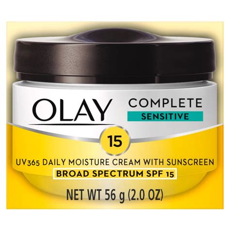 Olay Complete Cream Moisturizer With Spf Sensitive Skin Oz