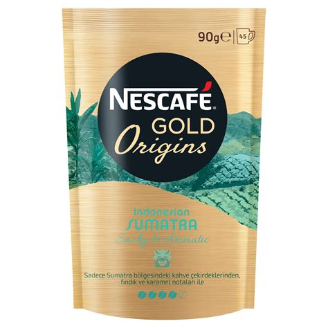 Nescafé Gold Origins Sumatra Coffee Kahve 90g