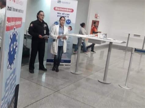 Instalan Puntos De Revisi N Sanitaria En Aeropuertos De Los Cabos