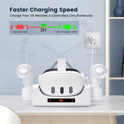 Statie de Incarcare Rapida si Versatila pentru VR Meta Quest 3 - Cu