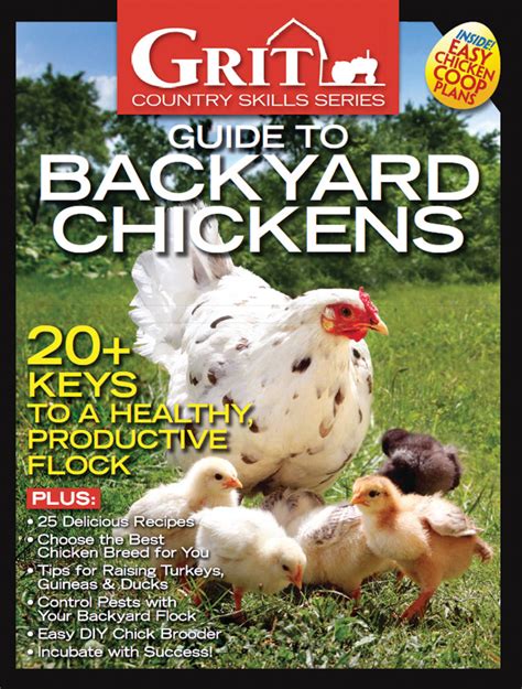 Grit Guide To Backyard Chickens 1st Edition E Book Countryside