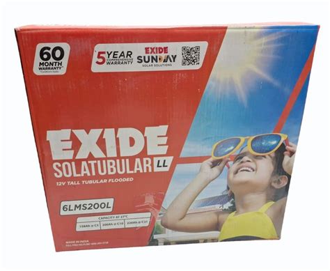 Exide Lms L Solar Tubular Battery Ah At Rs In Hyderabad