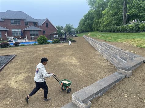 Completed Block Retaining Wall | Presentable Landscaping