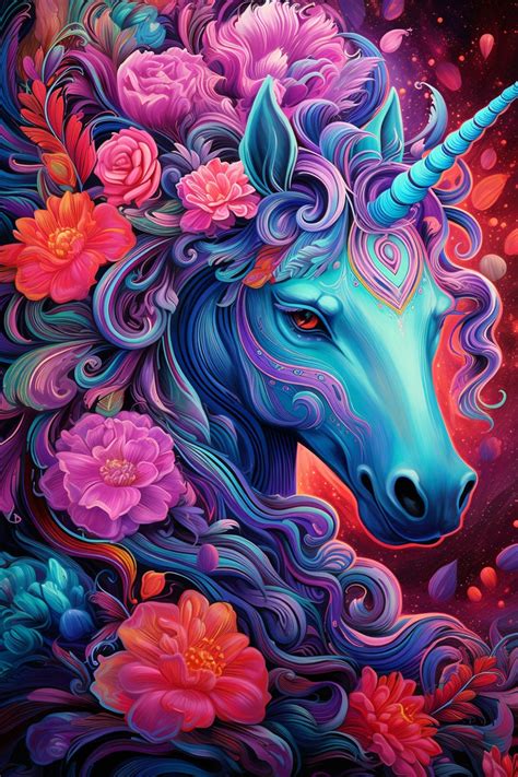 Fantasy Unicorn Digital Download Print Unicorn Art Unicorn - Etsy